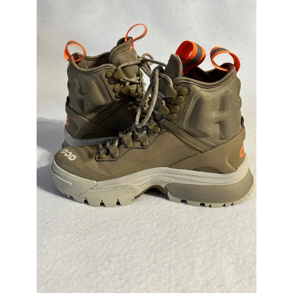 Nike ACG Air Zoom Gaiadome GORE-TEX Khaki Orange Boots DD2858-202 Boys 3.5